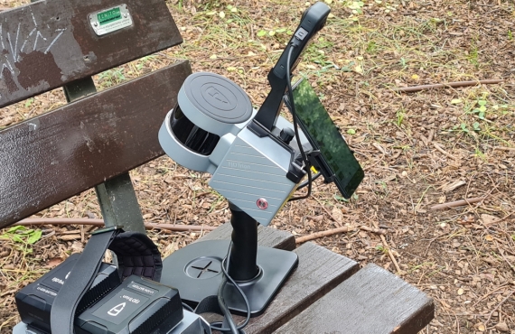 timeline RVPK scanarea 3D a Parcului Kisleff